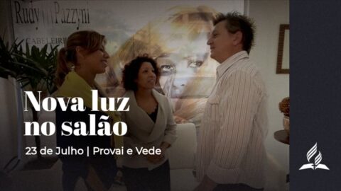 NOVA LUZ NO SALÃO