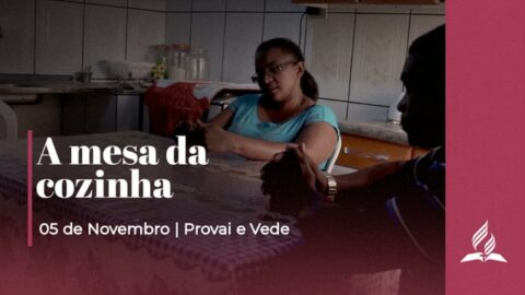 A MESA DA COZINHA