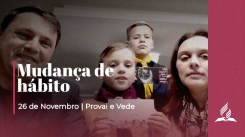 MUDANÇA DE HÁBITO