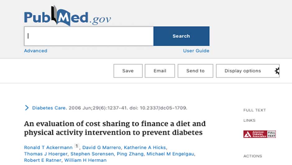 An evaluation of cost sharing to finance a diet and physical activity intervention to prevent diabetes