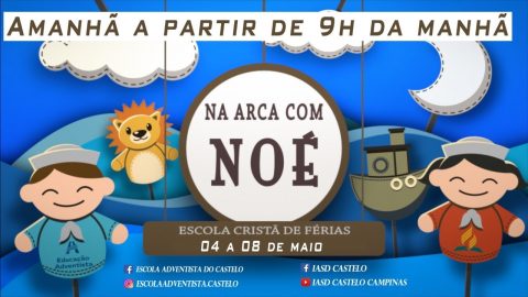 Dia 01 - Escola Cristã de Férias 2020