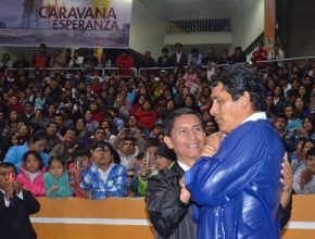 Caravana de la Esperanza llega a las grandes ciudades en Perú