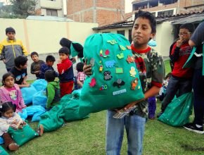 Niños adventistas accionan obra social junto a ADRA Ecuador
