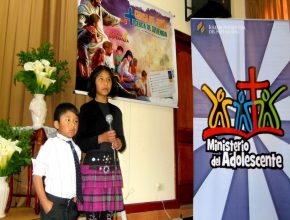 Niños y jóvenes son preparados para llevar esperanza