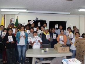 Más de 1100 cajas de libros “La Única Esperanza” están listas para ser entregadas.