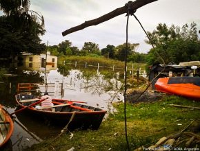 ADRA Argentina: Debido a crecida de Río Paraná se evacuó a familias afectadas