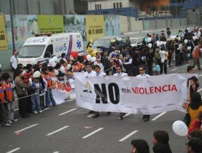 Centro, oriente y sur peruano se unen para decir No a la violencia