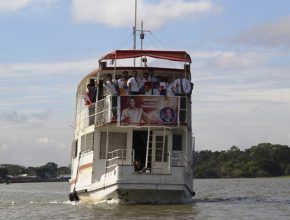 Pobladores de las riberas del río Amazonas recibirán mensaje de esperanza