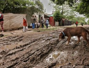 Agencia Adventista presta auxilio a inundados de Luján en Argentina