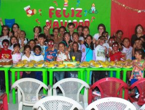 ADRA realiza agasajo navideño a niños del proyecto CRE