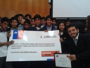 Alumnos del Colegio Adventista de Copiapó: Campeones en concurso escolar nacional contra el cigarro