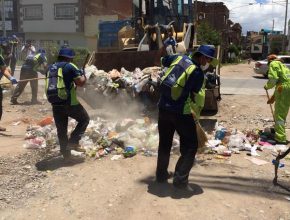 Limpieza de calles para una ciudad saludable