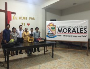 Niños desarrollaron Semana Santa en auditorio municipal de Morales