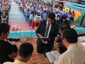 Más de ochocientas personas se comprometen a ser mayordomos fieles en Ecuador