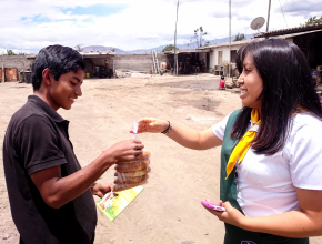 Conquistadores de Ecuador se movilizan con proyecto comunitario en su día mundial