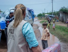 Agencia Adventista auxilia a damnificados por fenómeno El Niño en Paraguay