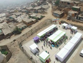 Impacto Esperanza y Feria de Salud se realizó en lo más alto de una zona rural