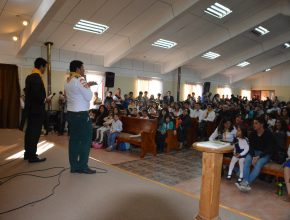Desde Hualpén, Director del Ministerio Joven envía saludos a Aventureros en su día