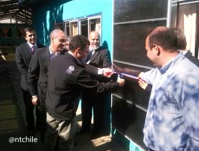 Agencia Adventista dona climatizadores termo panel a escuela en Chile