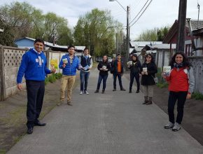 Jóvenes adventistas impactan región chilena con literatura cristiana