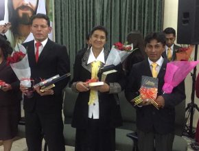 Asamblea nacional de colportores en la Universidad Adventista de Bolivia