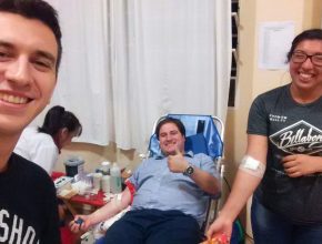 Más de cien alumnos donan sangre en favor de la comunidad