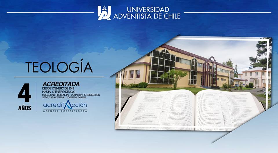 Carrera de Teología de la Universidad Adventista de Chile logra  acreditación por 4 años - Noticias - Adventistas