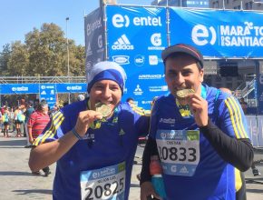 Pastores participan en maratón más importante de Chile