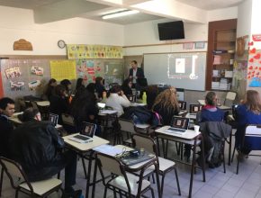Capacitación de Exo para el Aula Virtual en colegios del sur argentino