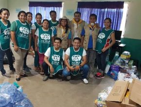 Agencia Adventista de Honduras presta ayuda a vecinos guatemaltecos