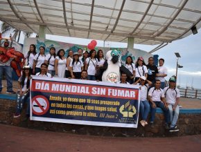 Colegio Adventista en Galápagos realiza marcha en favor de la salud