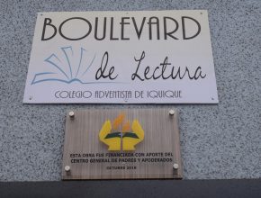 Se inaugura Boulevard de la lectura en Colegio Adventista de Iquique