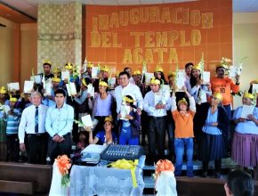 Campaña evangelística culmina con 32 bautismos e inauguración del templo