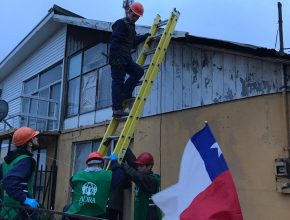 ADRA Chile ayuda a damnificados por tornado en zona centro sur del país