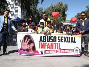 Ciudades del norte de Chile realizan actividades contra el abuso infantil
