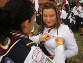Cuarenta líderes de aventureros fueron investidos en III Aventurí Nacional de Ecuador