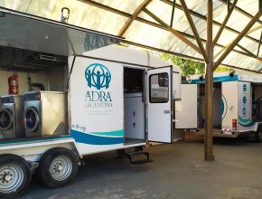 ADRA Argentina se prepara para asistir con la lavandería móvil a positivos de COVID-19
