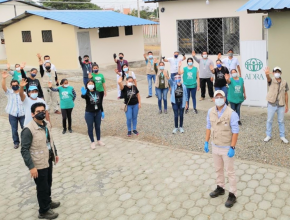 ADRA Ecuador continúa ayudando a refugiados venezolanos