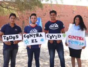 Jóvenes adventistas continúan con su labor frente a la pandemia en Paraguay
