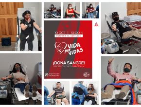 Jóvenes adventistas donan sangre en Chile tras pandemia de COVID-19