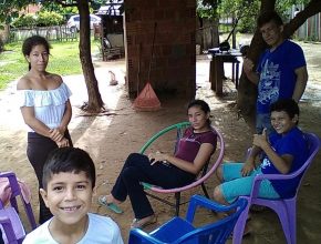 Jóvenes de Misión Caleb abren puntos misioneros en ciudad de Paraguay