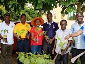 Iglesia Adventista de Ghana se compromete a plantar un millón de árboles