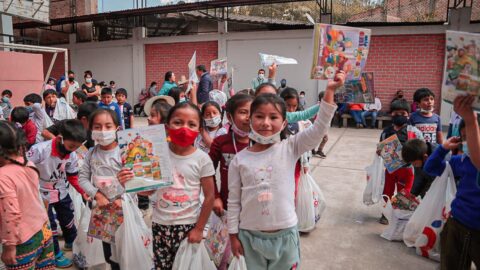 Campaña educativa promueve cultura solidaria y de servicio a la comunidad en el norte del Perú