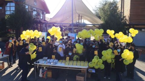 Colegios Adventistas celebran el Día sin Tabaco en el sur de Chile