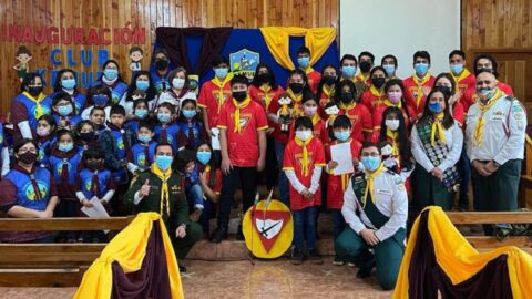 Comuna de Toltén da lugar a la inauguración del nuevo club de Conquistadores y Aventureros Kemuel 
