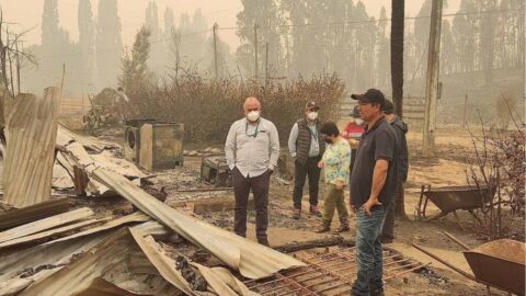Ofrendas serán destinadas para ayudar a las víctimas de incendios en Chile