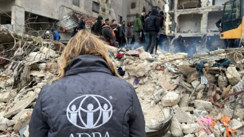 ADRA envía recursos y profesionales de todo el mundo a Turquía y Siria