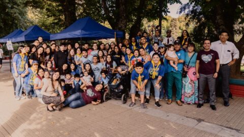 Fuerza joven en el sur de Chile celebra el Global Youth Day desde Angol a Punta Arenas