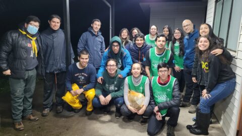 Adventistas llevan ayuda a damnificados por fuertes lluvias en el sur de Chile