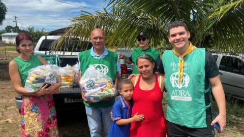 Más de mil familias víctimas de las inundaciones reciben apoyo de ADRA en Brasil